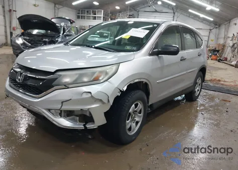 2015 Honda Cr-V Lx из США, поврежденный, VIN 5J6RM4H35FL034387